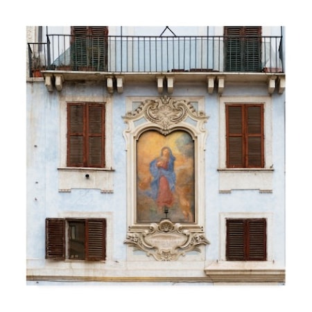 Philippe Hugonnard 'Dolce Vita Rome 3 Architecture Rome V' Canvas Art,24x24